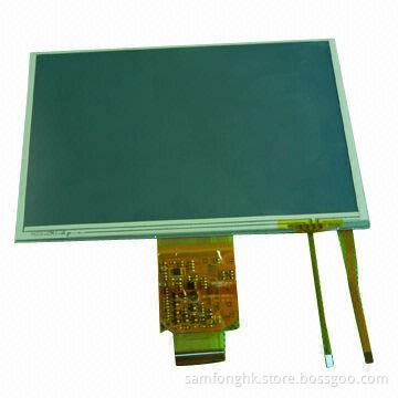 7-inch LCD panel for Samsung, LMS700KF23, 800x480P resolution, used for car monitor